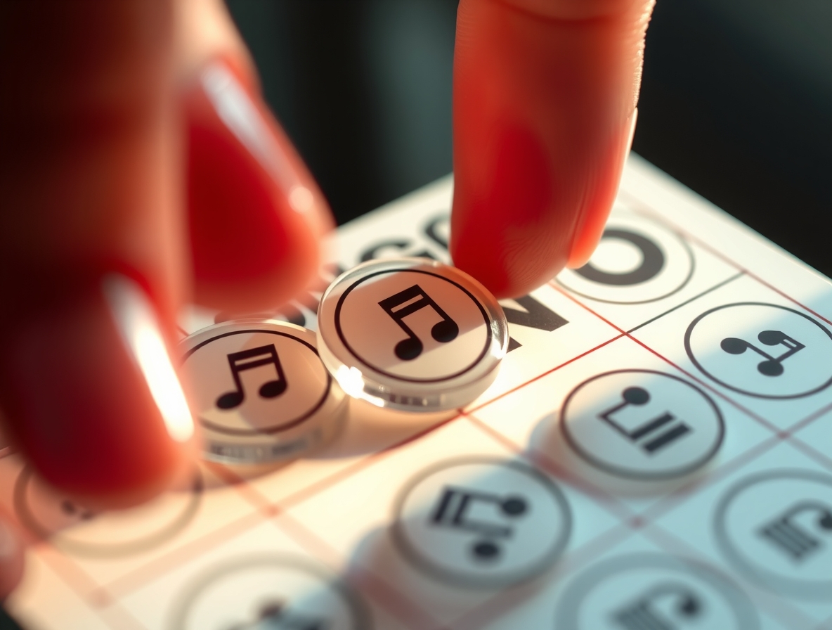 Преимущества музыкального бинго