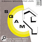 Компакт-диск Европейского вещательного союза SQAM (материал для оценки качества звука) неоценим, и некоторые аудиофайлы с него можно загрузить в формате WAV с указанного веб-сайта
