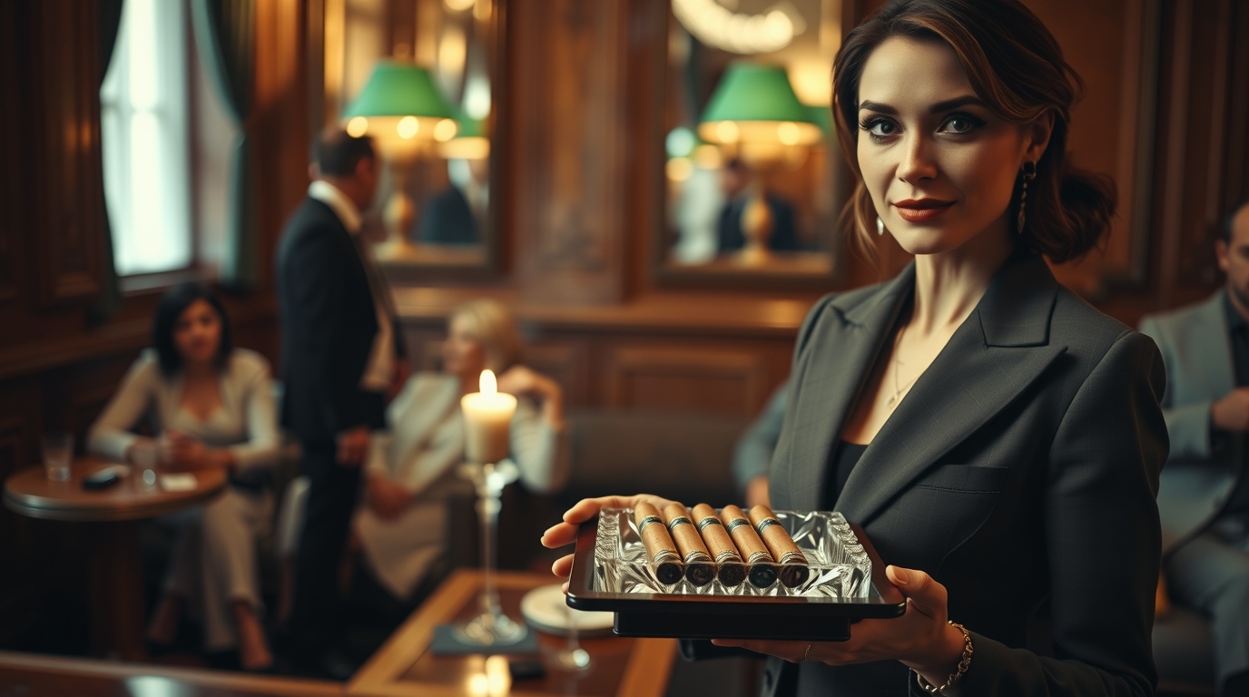 куда сходить покурить сигары