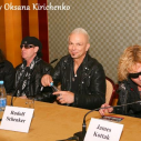 Пресс-конференция Scorpions в Донецке