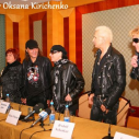 Пресс-конференция Scorpions в Донецке
